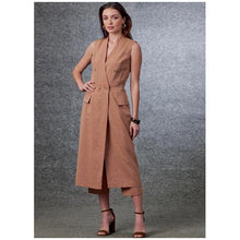 Vogue 1707 Sewing Pattern Misses' Vest, Shorts & Pants