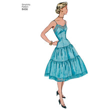 Simplicity Pattern 8456 Misses' Vintage Petticoat and Slip
