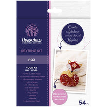 Threaders Felt Keyring Kit Fox | Set of 54