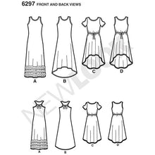 New Look 6297 Sewing Pattern Girls' Knit Dress