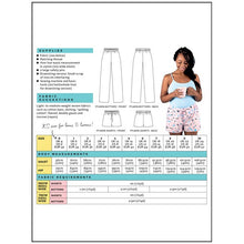 Tilly and the Buttons Jaimie Pyjama Bottoms & Shorts Sewing Pattern