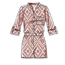 McCall's M7330 Sewing Pattern Misses' Button-Up Rompers and Jumpsuits