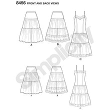 Simplicity Pattern 8456 Misses' Vintage Petticoat and Slip