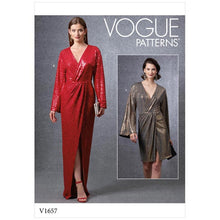 Vogue V1657 Sewing Pattern Misses' Special Occasion Dress